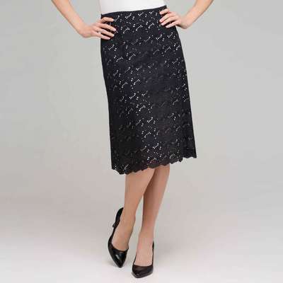 Eyelet Skirt.